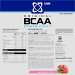 USN ORIGINAL BCAA+ POWER PUNCH 400g (Watermelon) - Image 2