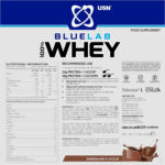 USN BLUELAB 100% WHEY 2 Kg (Chocolate) - Image 2