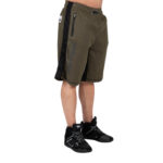 GORILLA WEAR Augustine Old School Shorts (Army Green)