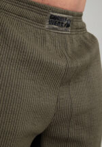 GORILLA WEAR Augustine Old School Shorts (Army Green) - Image 7