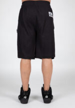 GORILLA WEAR Augustine Old School Shorts (Black) - Image 2