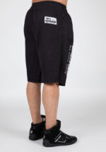 GORILLA WEAR Augustine Old School Shorts (Black) - Image 12