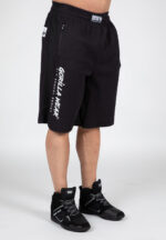 GORILLA WEAR Augustine Old School Shorts (Black) - Image 7