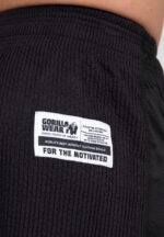 GORILLA WEAR Augustine Old School Shorts (Black) - Image 10