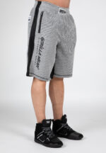 GORILLA WEAR Augustine Old School Shorts (Gray) - Image 6