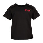 GORILLA WEAR Augustine Old School Workout Top (Black/Red)