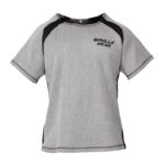 GORILLA WEAR Augustine Old School Workout Top (Gray)