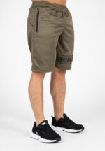 GORILLA WEAR Branson Shorts (Green Army/Black) - Image 2