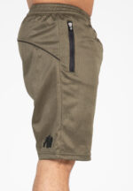 GORILLA WEAR Branson Shorts (Green Army/Black) - Image 11