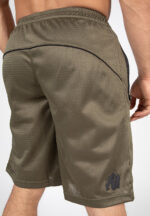 GORILLA WEAR Branson Shorts (Green Army/Black) - Image 5
