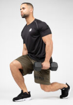 GORILLA WEAR Branson Shorts (Green Army/Black) - Image 7