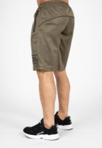 GORILLA WEAR Branson Shorts (Green Army/Black) - Image 9