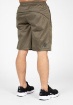 GORILLA WEAR Branson Shorts (Green Army/Black) - Image 10