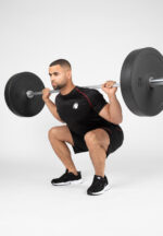 GORILLA WEAR Branson Shorts (Black/Red) - Image 9