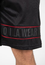 GORILLA WEAR Branson Shorts (Black/Red) - Image 5