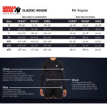 GORILLA WEAR Classic Hoodie (Black) - Image 3