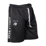 GORILLA WEAR Functional Mesh Shorts (Black/White)