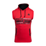 GORILLA WEAR Melbourne S/L Hooded T-Shirt (Red)