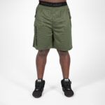 GORILLA WEAR Mercury Mesh Shorts (Army Green) - Image 4