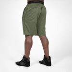 GORILLA WEAR Mercury Mesh Shorts (Army Green) - Image 6