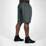 GORILLA WEAR Mercury Mesh Shorts (Gray/Black) - Image 4