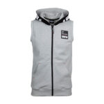 GORILLA WEAR Milwaukee S/L Zipped Hoodie (Gray Melange)