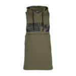 GORILLA WEAR Rogers Hooded Tank Top (Army Green)