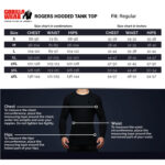 GORILLA WEAR Rogers Hooded Tank Top (Army Green) - Image 3