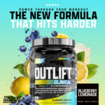 Nutrex Research OUTLIFT CLINIVAL 639.91g (Blueberry Lemonade) - Image 9