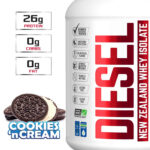 PERFECT SPORTS DIESEL NEW ZEALAND WHEY ISOLATE 2.27 Kg (Cookies ’n Cream) - Image 3