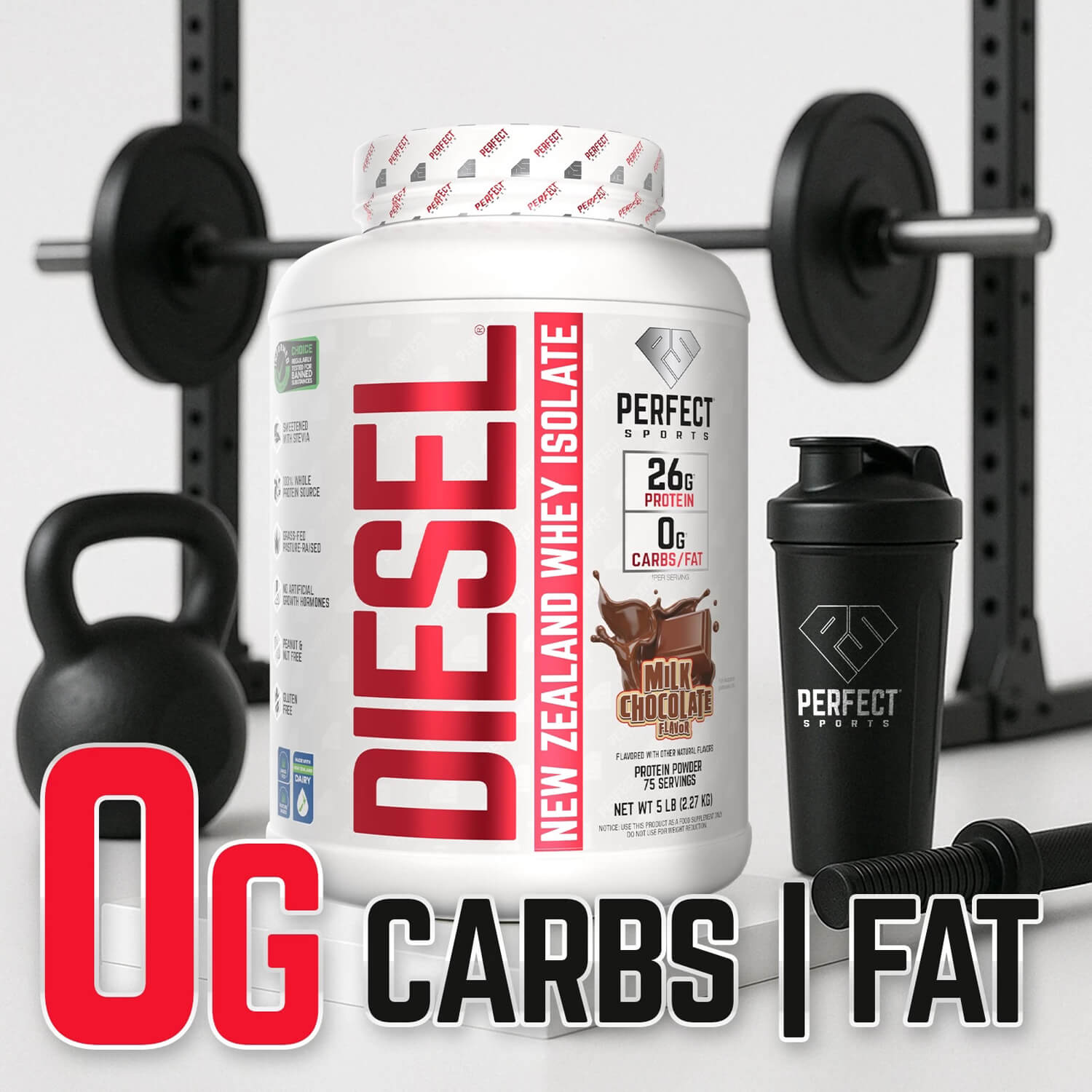 PERFECT SPORTS DIESEL 2.27 Kg (Milk Chocolate) 3