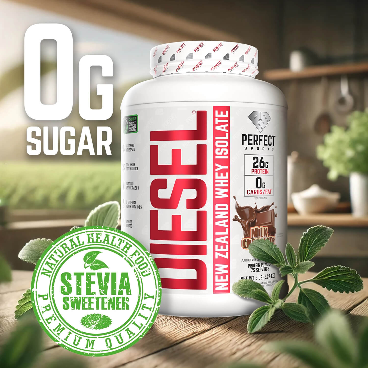 PERFECT SPORTS DIESEL 2.27 Kg (Milk Chocolate) 5