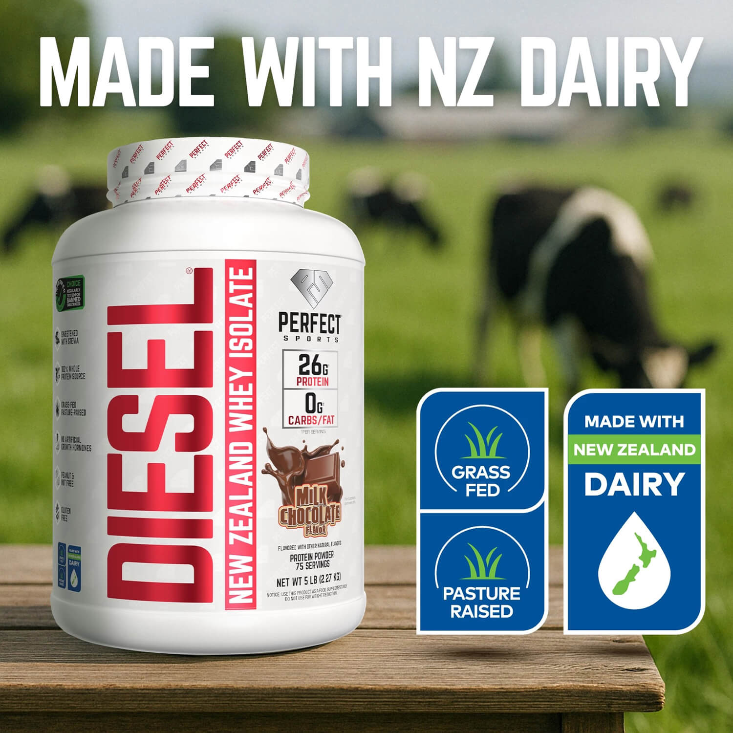 PERFECT SPORTS DIESEL 2.27 Kg (Milk Chocolate) 6