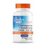 Doctor’s BEST Glucosamine Chondroitin MSM + UC-II® (90 Veggie Caps)