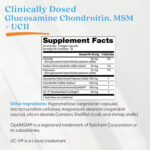 Doctor’s BEST Glucosamine Chondroitin MSM + UC-II® (90 Veggie Caps) - Image 2