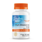 Doctor’s BEST High Absorption Iron 27 mg (120 Tablets)