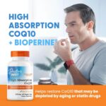 Doctor’s BEST High Absorption CoQ10 200 mg (60 Veggie Softgel) - Image 4