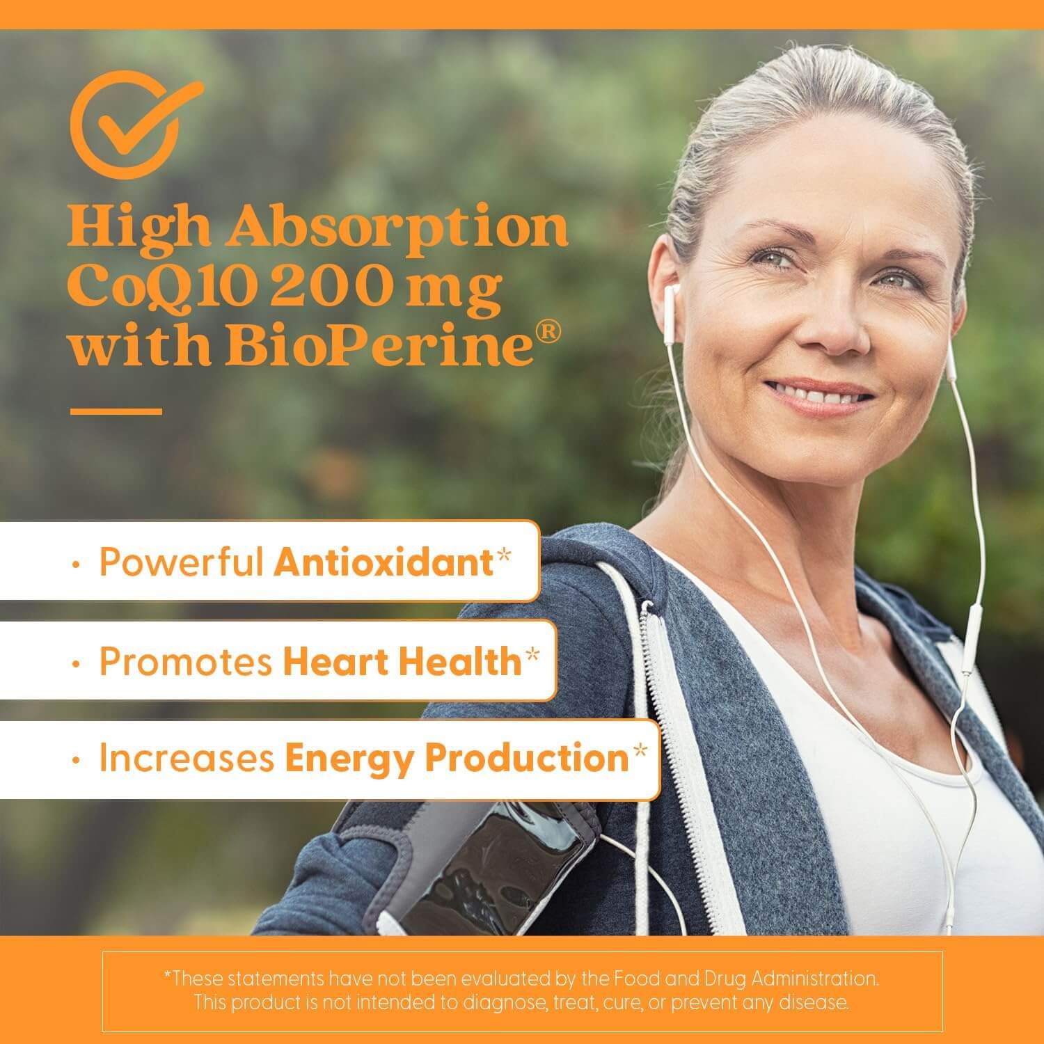 Doctor’s BEST High Absorption CoQ10 200 mg (60 Veggie Softgel) 7
