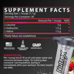 Nutrex Research BCAA 6000 231g (Fruit Punch) - Image 2