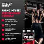 Nutrex Research BCAA 6000 231g (Fruit Punch) - Image 5
