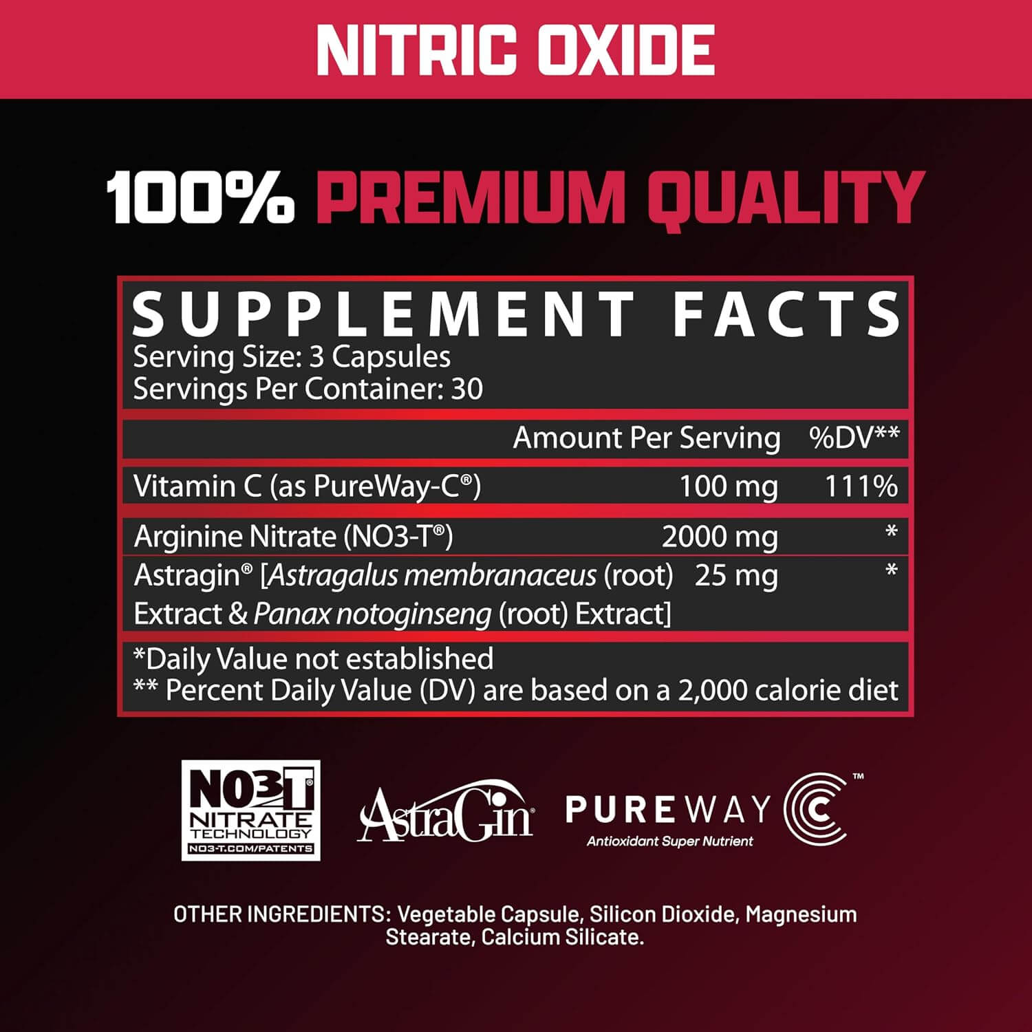 Nutrex Research NIOX Nitric Oxide (90 Caps) 5