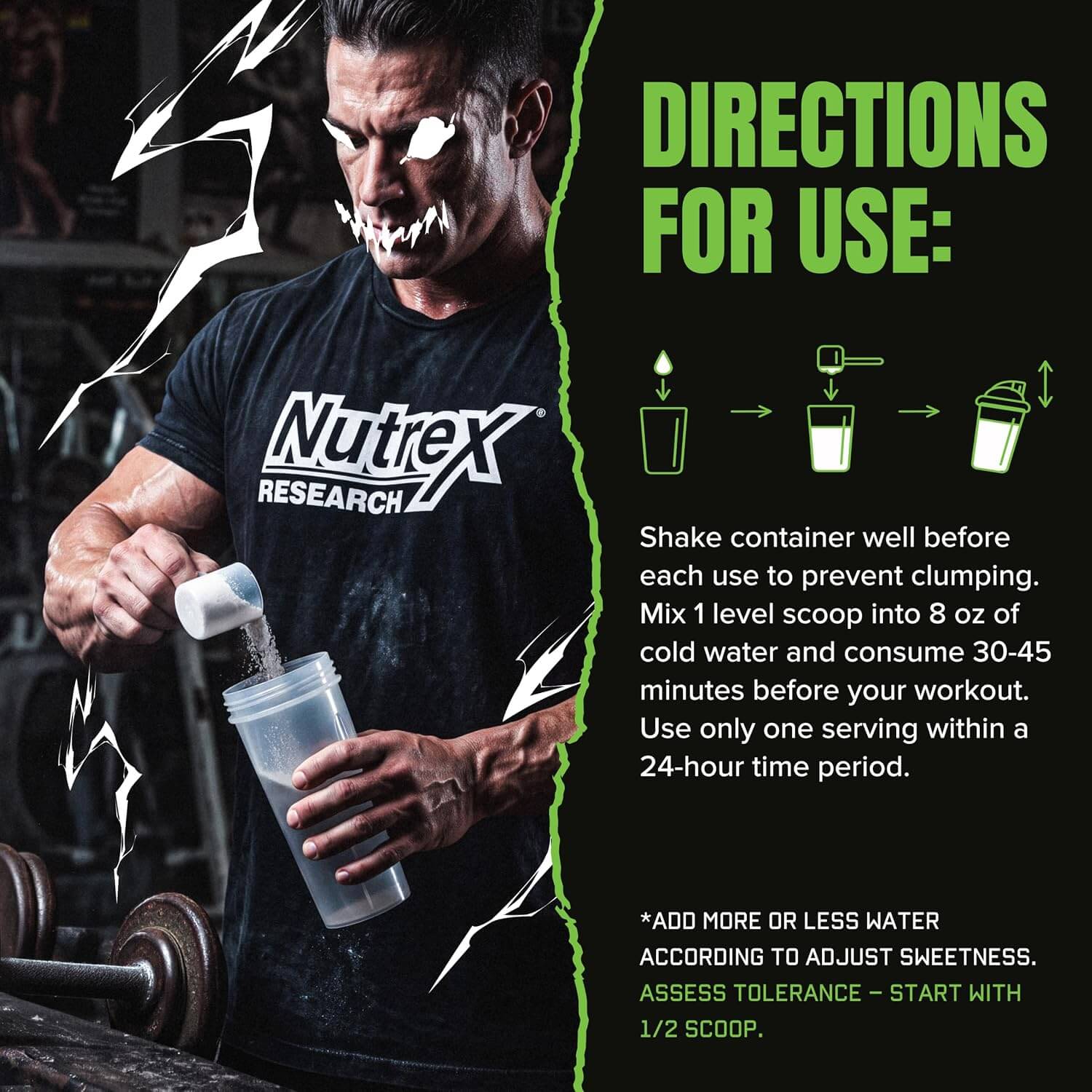 Nutrex Research OUTRAGE ULTRA STIM 478.92g (Lemon Lime) 5