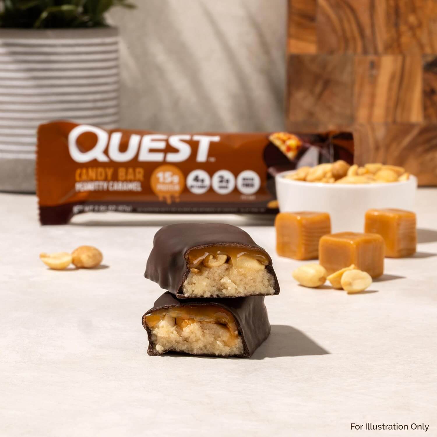 QUEST CANDY BAR (Peanutty Caramel) 7