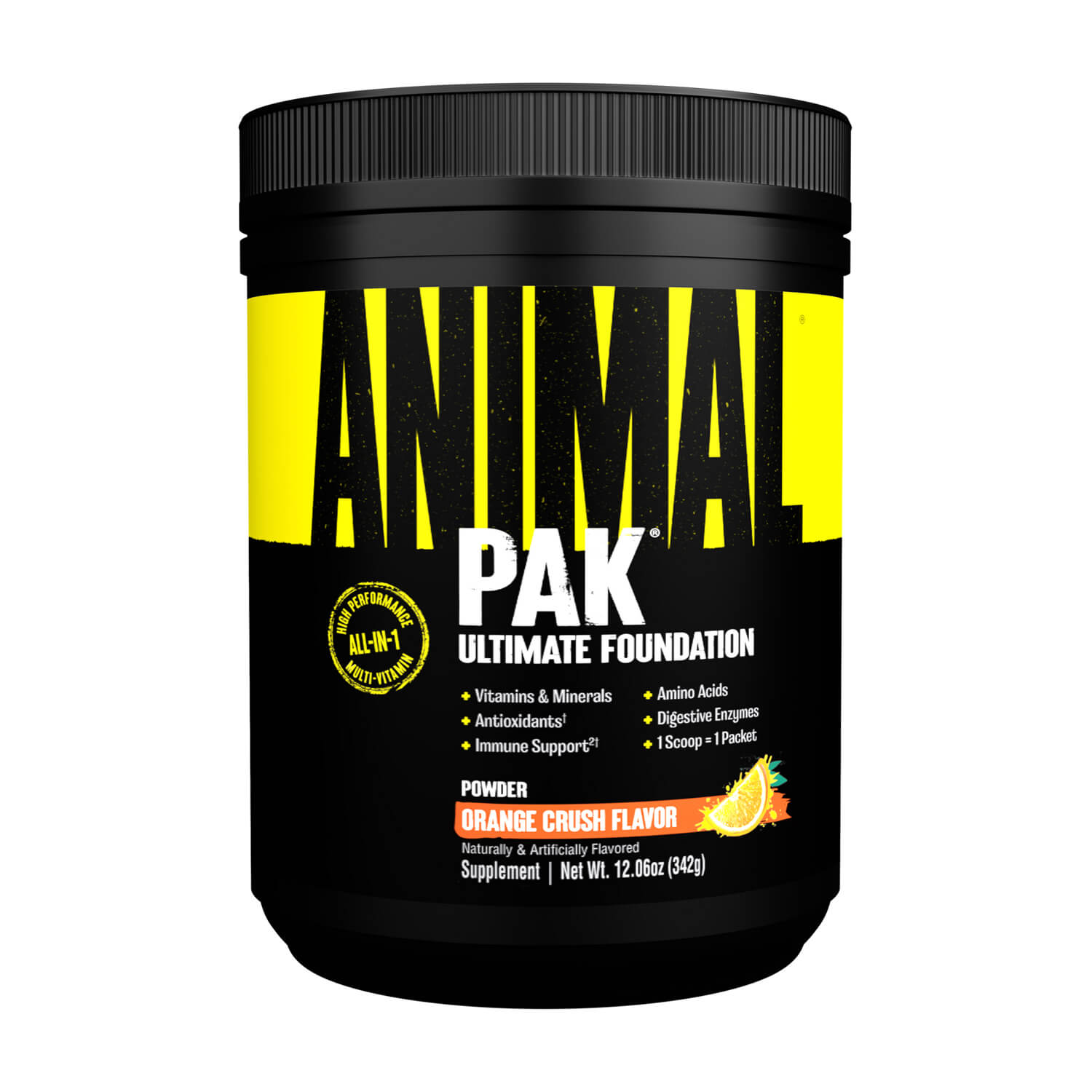 ANIMAL PAK POWDER 342g (Orange Crush) 1 ANIMAL PAK POWDER 342g (Orange Crush) - Image 1