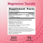 Jarrow FORMULAS® Magnesium Taurate (90 Veggie Caps) - Image 2