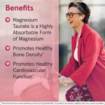 Jarrow FORMULAS® Magnesium Taurate (90 Veggie Caps) - Image 6