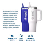 Applied Nutrition COOLER CUP 1200 mL (Blue) - Image 3