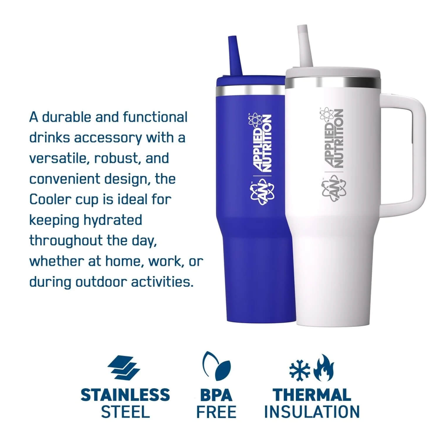 APPLIED NUTRITION COOLER CUP 1200 mL (Blue) 3