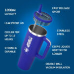 Applied Nutrition COOLER CUP 1200 mL (Blue) - Image 4