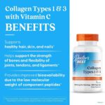 Doctor’s BEST® Collagen Types 1 & 3 (240 Caps) - Image 3